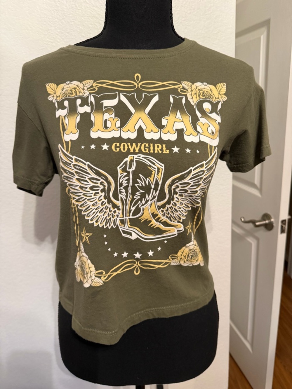 Sweet Lilac Olive Green Tee